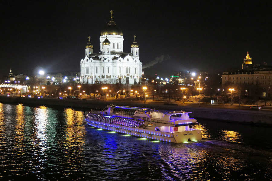 Экскурсия по ночной Москве - TAXIMUS - Аренда минивэна с водителем в Москве - фото 5
